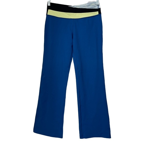 Lululemon Astro Athletic Pants with Blue Yellow Crossover Size: 8 - Picture 1 of 7